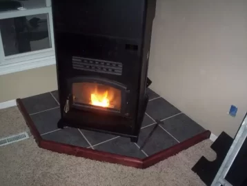 [Hearth.com] Finally got my Big E installed and running last night! WARNING! PICS included