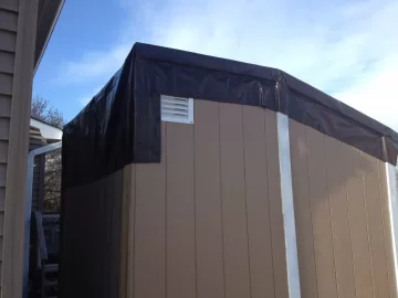 [Hearth.com] My wood shed is leaking badly