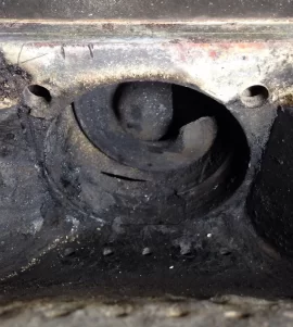 [Hearth.com] Harman XXV Weldment hole under front of auger