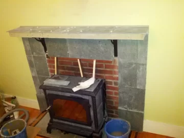 [Hearth.com] Non Combustible Mantel  Project