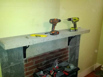 [Hearth.com] Non Combustible Mantel  Project