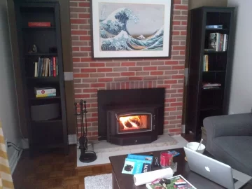 [Hearth.com] Cold backdraft when insert not in use (Regency in masonry fireplace)