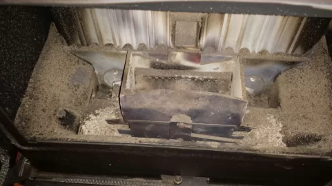 [Hearth.com] pellet backup into chute