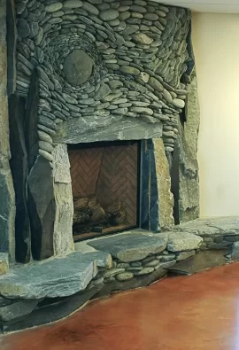 [Hearth.com] Stone fireplace inspiration