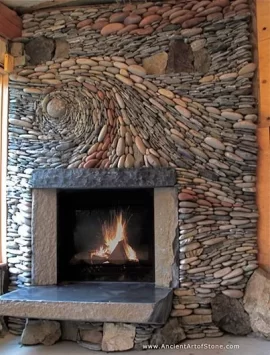 [Hearth.com] Stone fireplace inspiration