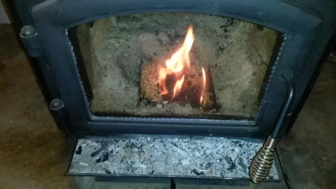 [Hearth.com] Burning Wood Pellets in Stove.