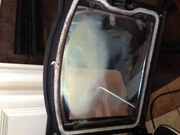 [Hearth.com] Hazy Glass After Cleaning It - Picture