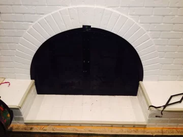 [Hearth.com] Unique arching fireplace - stove recommendations?