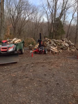 [Hearth.com] ATVs for Snaking Logs Out of the Woods