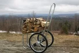 [Hearth.com] wheeled log rack/carriers - opinion?