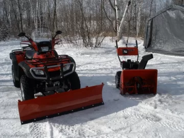 [Hearth.com] ATVs for Snaking Logs Out of the Woods