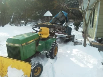 [Hearth.com] Anyone haul wood with a riding mower?