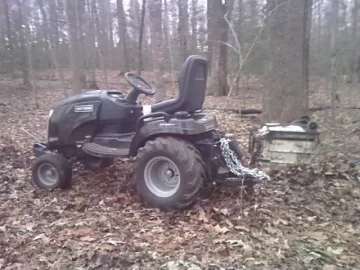 [Hearth.com] Anyone haul wood with a riding mower?