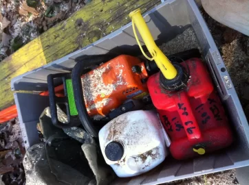 [Hearth.com] What do you use to carry your chainsaw tools in the woods?