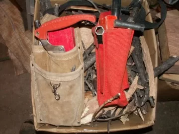 [Hearth.com] What do you use to carry your chainsaw tools in the woods?