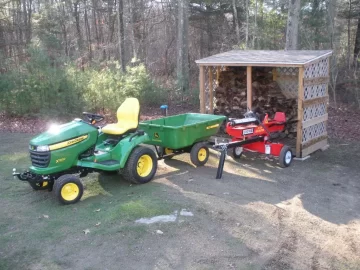 [Hearth.com] Anyone haul wood with a riding mower?