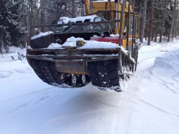 [Hearth.com] Tracked Wood Hauling ATV project...