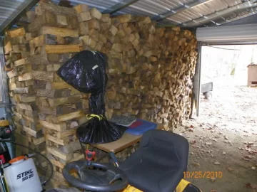 [Hearth.com] Any harm in storing wood in garage?