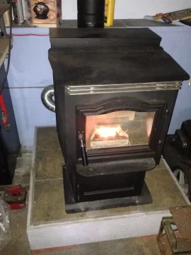 [Hearth.com] Used pellet stove for garage