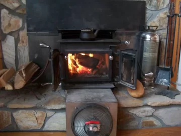 [Hearth.com] Made a Blower for My Fisher Insert