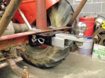 [Hearth.com] Trailer Hitch On Tractor Boom Pole