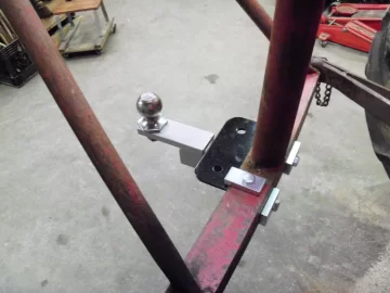 [Hearth.com] Trailer Hitch On Tractor Boom Pole