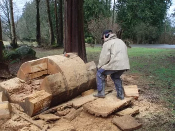 [Hearth.com] two pickup loads in the rain