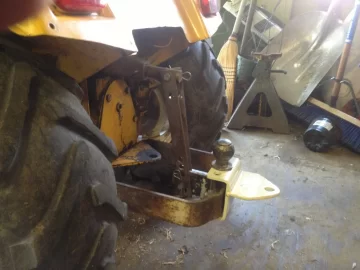 [Hearth.com] Trailer Hitch On Tractor Boom Pole