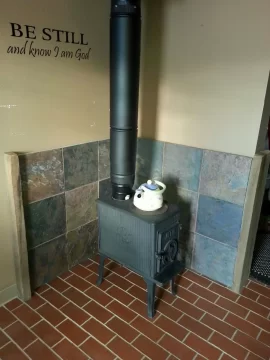 [Hearth.com] Finally installed stove #2 (Jotul 602).  Thanks.