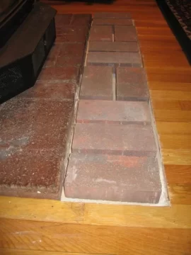 [Hearth.com] Desperately seeking advice for hearth extension (pics included)