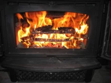 [Hearth.com] Lighting a Fire in an Insert - My Jotul Kennebec C450 - 7 pics