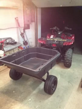 [Hearth.com] 4 wheeler for wood hauler/plowing