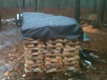 [Hearth.com] Question for people who stack on pallets.......