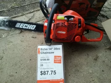 [Hearth.com] Check your local Home Depots. Just bought a brand new Echo CS-310 for $60.