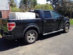 2,000 lbs of brick fuel in my pickup truck