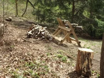 [Hearth.com] Locust and oak cutting