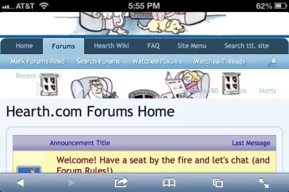 [Hearth.com] Mobile Format Issue?