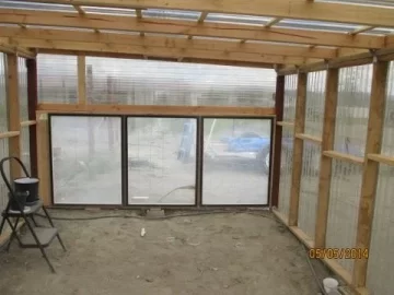 [Hearth.com] Small greenhouse build.