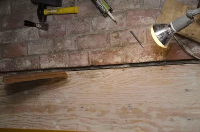 [Hearth.com] Is the gap between the floor joist and hearth a structural requirement?