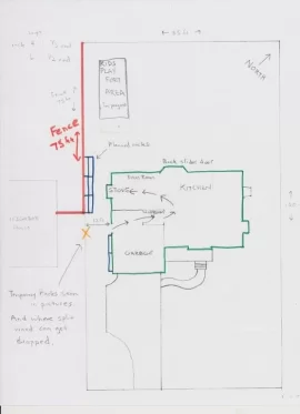 [Hearth.com] Please help newbie.. where and how would you stack wood on my property?  Diagram attached