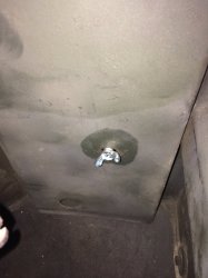 [Hearth.com] Oh, no - Harman Invincible RS free standing right firebox baffle thumb screw broke off!