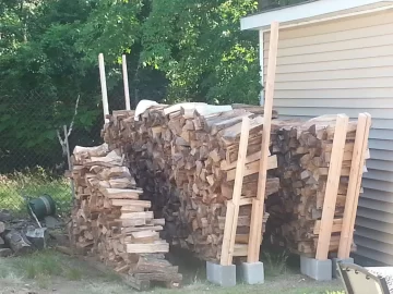 [Hearth.com] diy wood rack