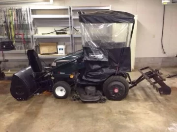 [Hearth.com] My new used garden tractor with attachments