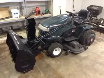 [Hearth.com] My new used garden tractor with attachments