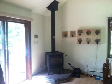 [Hearth.com] Woodstove surround ideas?