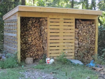 [Hearth.com] Wood shed-how many cords??