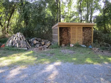 [Hearth.com] Wood shed-how many cords??