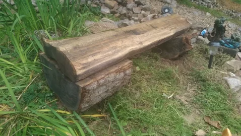 [Hearth.com] log bench-finished!