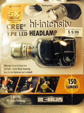 [Hearth.com] Cool tool to see in a stove - Superex Cree xpe led Headlight!