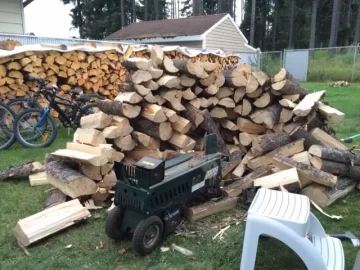 [Hearth.com] my weekend wood gathering